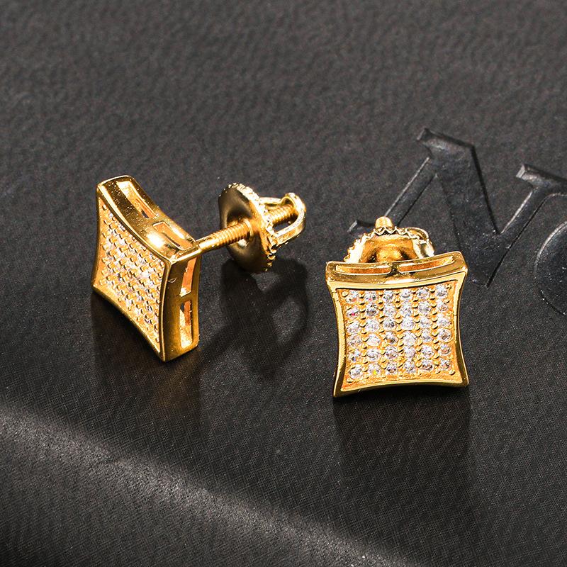 Stud Fashion Explosion Geometric Hip Hop Cubic Zirconia Square Earrings Gifts Party Jewelry Birthday Gift Lady
Stud Fashion Explosion Geometric Hip Hop Cubic Zirconia Square Earrings Gifts Party Jewelry Birthday Gift Lady