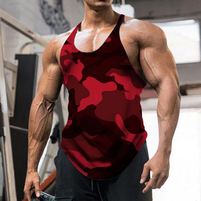 Fashion Men Gym Tank Top Fitness Clothing Summer Mens U Neck Sleeveless Camouflage Vest Outdoor Sports, French gray
Fashion Men Gym Tank Top Fitness Clothing Summer Mens U Neck Sleeveless Camouflage Vest Outdoor Sports, French gray