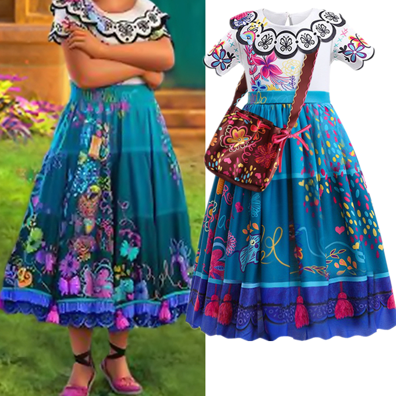 Girls Winter Princess Dress Costumes For Kids Cosplay Dresses disfraz carnaval vestido de festa infantil 220422