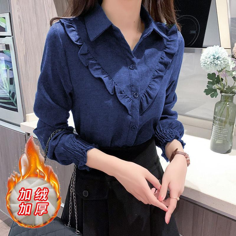 Women' Blouses & Shirts Plush / No Autumn Winter Corduroy Long Sleeved Shirt Women Thickened Warm Bottomed WomenWomen' Women'sWomen, Green
Women' Blouses & Shirts Plush / No Autumn Winter Corduroy Long Sleeved Shirt Women Thickened Warm Bottomed WomenWomen' Women'sWomen, Green