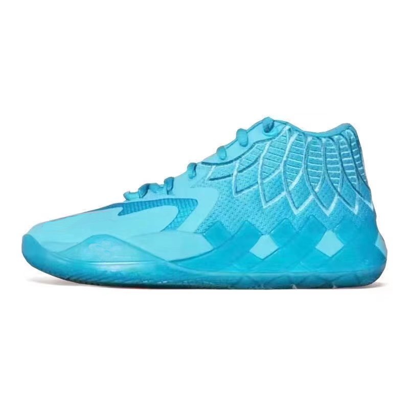 MB1 LaMelo Ball University Blue sneakers for sale Rick and Morty mens womens basketball shoes Hiking Footwear with box US7-US12