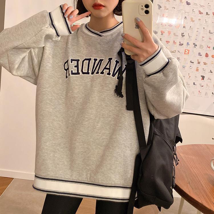 Autumn 2022 Winter Clothes Korean Harajuku Fashion Hoodies Vintage Thread Stitching Printed Letters Striped Sweatshirts Women Women's &, Blue
Autumn 2022 Winter Clothes Korean Harajuku Fashion Hoodies Vintage Thread Stitching Printed Letters Striped Sweatshirts Women Women's &, Blue
