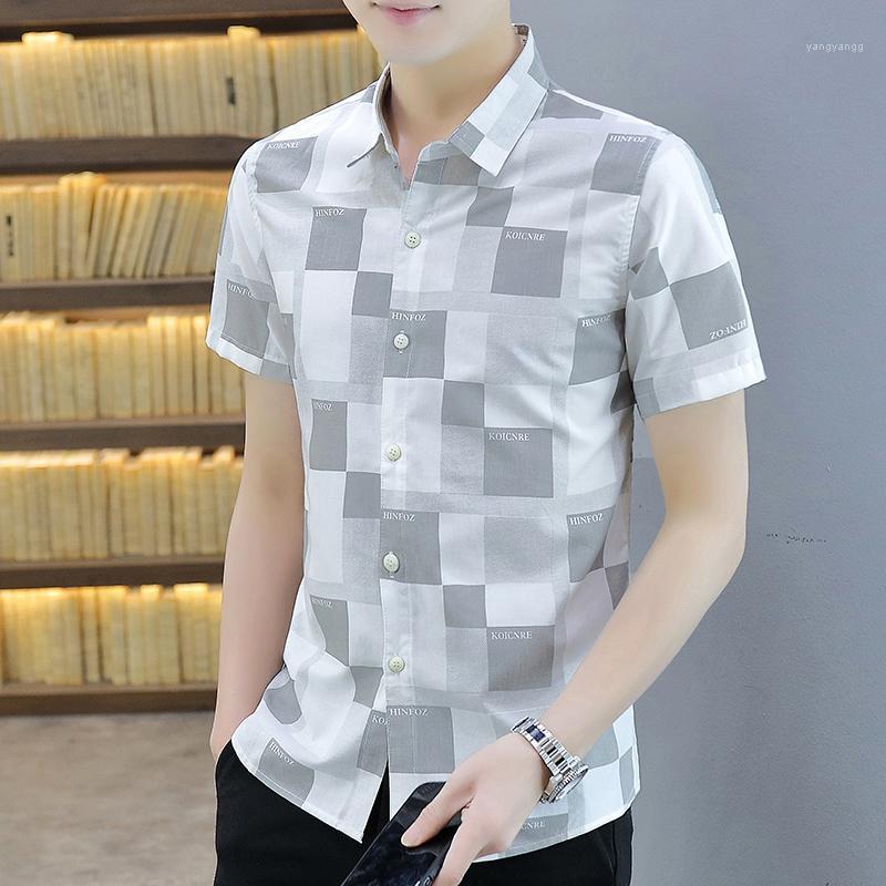 Men's Summer Thin Shirt Half-Sleeved Short-Sleeved Plaid Small Fresh Youthful Vitality Fashion Korean Fan Casual Pl Shirts, Green
Men's Summer Thin Shirt Half-Sleeved Short-Sleeved Plaid Small Fresh Youthful Vitality Fashion Korean Fan Casual Pl Shirts, Green