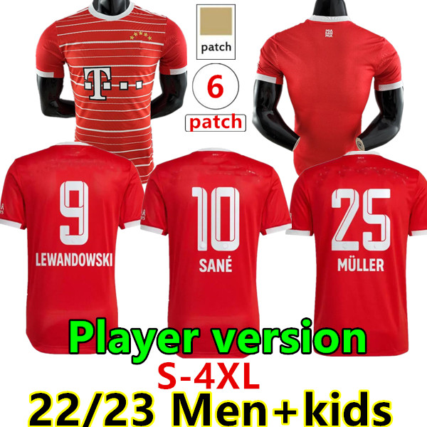 S-4XL LEWANDOWSKI soccer jerseys 22 23 SANE BAYERN MUNICH GORETZKA COMAN MULLER DAVIES KIMMICH football shirts Men Kids kit 2022 2023 fans player version uniforms, 22/23 home player
S-4XL LEWANDOWSKI soccer jerseys 22 23 SANE BAYERN MUNICH GORETZKA COMAN MULLER DAVIES KIMMICH football shirts Men Kids kit 2022 2023 fans player version uniforms, 22/23 home player
