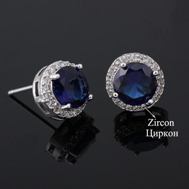 Stud Hip Hop Iced Out Colorful Green Blue Stone Bling Earrings Silver Color Micro Pave Cubic Zircon Men Women JewelryStud
Stud Hip Hop Iced Out Colorful Green Blue Stone Bling Earrings Silver Color Micro Pave Cubic Zircon Men Women JewelryStud