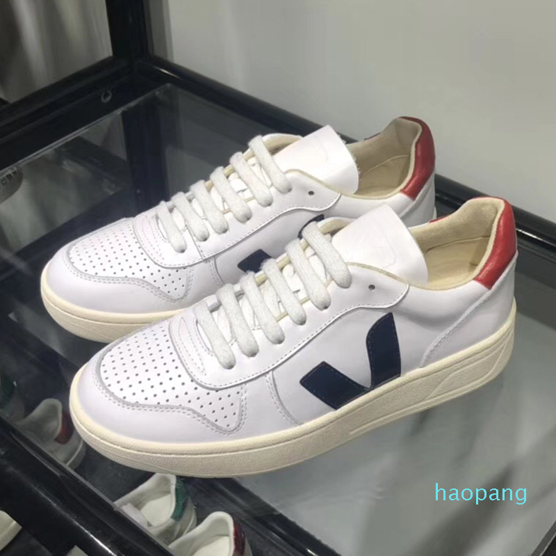 Men Trainers Designer V-10 Casual Shoes Real Leather Extra White Nautico Pekin Women Lace-up Leather Sneakers Breathable with Box, Color 1
Men Trainers Designer V-10 Casual Shoes Real Leather Extra White Nautico Pekin Women Lace-up Leather Sneakers Breathable with Box, Color 1