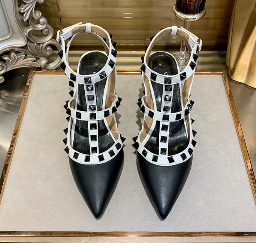 Nice Shoes Patent Leather Women Stud Sandals Point Toe Two Ankle Buckles Ladies Sexy Rivets High Heels Neon Color Dress Shoes, 17 
Nice Shoes Patent Leather Women Stud Sandals Point Toe Two Ankle Buckles Ladies Sexy Rivets High Heels Neon Color Dress Shoes, 17