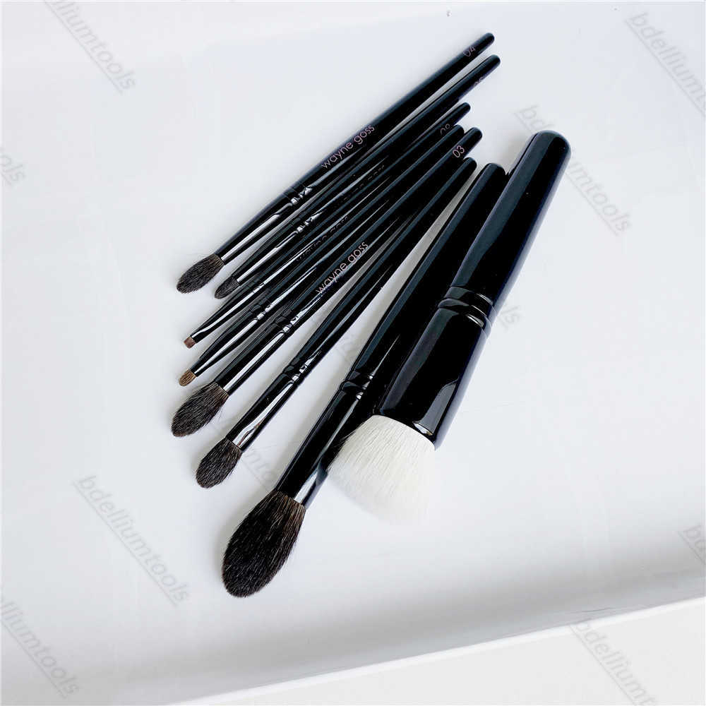 Wayne Goss Makeup Brushes Set The Collection 8 Pcs Foundation Powder Eye Shadow Cosmetics Tools make up brush sets
