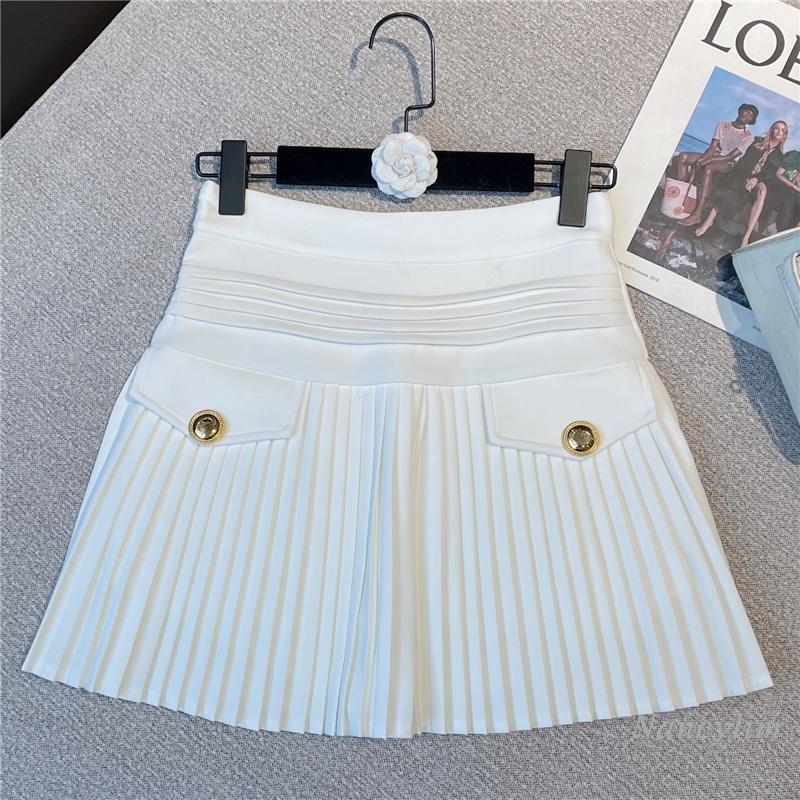 Skirts Fashion Pleated Mini Skirt Women 2022 Spring Slimming Fit High Waist A- Line Casual All-Match Girls Ladies Jupe, Black
Skirts Fashion Pleated Mini Skirt Women 2022 Spring Slimming Fit High Waist A- Line Casual All-Match Girls Ladies Jupe, Black