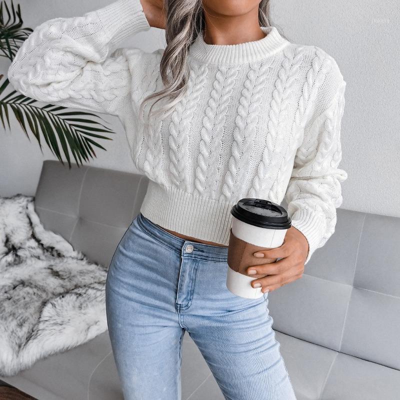 Women' Sweaters Autumn Twist Knit Sweater Women Pullovers Winter Waist Knitted Short Long Sleeve Clothing X4280, Black
Women' Sweaters Autumn Twist Knit Sweater Women Pullovers Winter Waist Knitted Short Long Sleeve Clothing X4280, Black