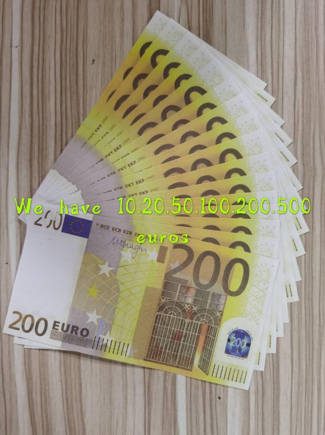 Movie Euros Fake Realistic Note Collection Money Bank 22 Play Nightclub Prop Business Most Paper For Copy 200 Hlefc
Movie Euros Fake Realistic Note Collection Money Bank 22 Play Nightclub Prop Business Most Paper For Copy 200 Hlefc