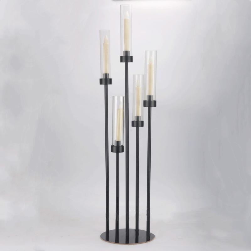 Candle Holders Metal Holder Black Candlesticks Wedding Table Centerpiece Candelabra Pillar Stand Road Lead Party Decor
Candle Holders Metal Holder Black Candlesticks Wedding Table Centerpiece Candelabra Pillar Stand Road Lead Party Decor