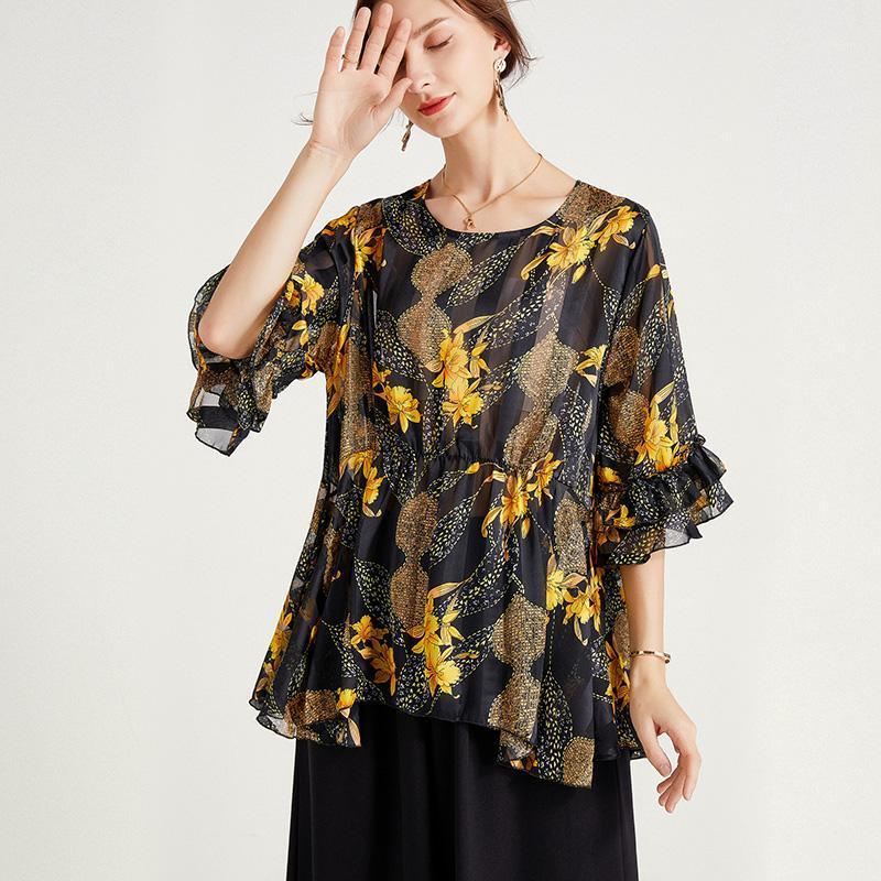 Women's Blouses & Shirts Chiffon For Woman Floral Summer 2022 Plus Size Loose Flare Sleeve Beach Bohemian Party Tops Female, Orange
Women's Blouses & Shirts Chiffon For Woman Floral Summer 2022 Plus Size Loose Flare Sleeve Beach Bohemian Party Tops Female, Orange