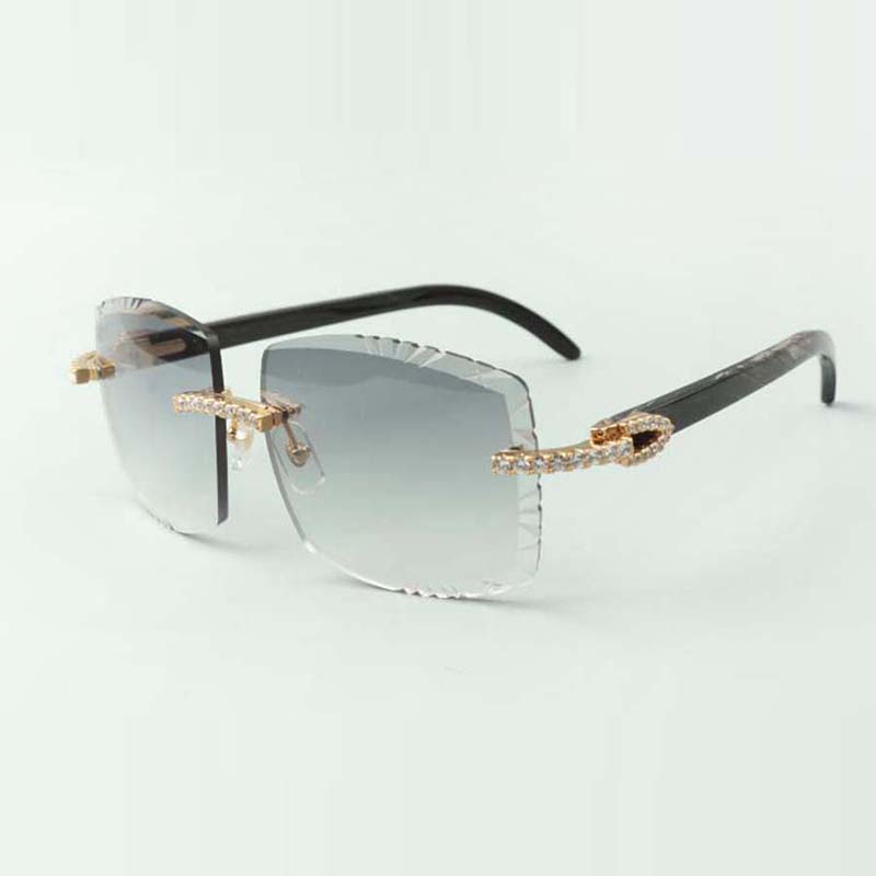 designers endless diamonds sunglasses 3524022, cutting lens natural black textrued buffalo horn glasses, size: 58-18-140mm
designers endless diamonds sunglasses 3524022, cutting lens natural black textrued buffalo horn glasses, size: 58-18-140mm