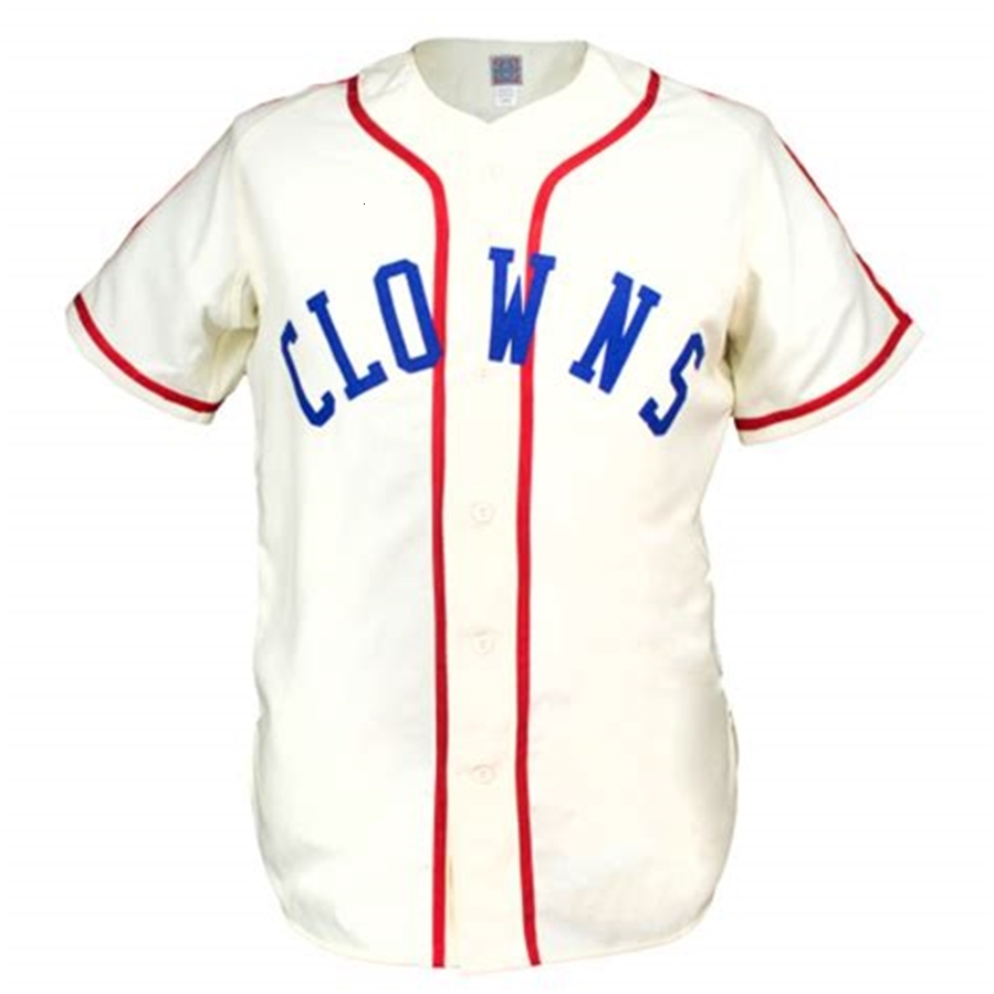 MitNess Indianapolis Clowns 1945 Home Jersey 100% Stitched Embroidery Vintage Baseball Jerseys Custom Any Name Any Number, 5 beige
MitNess Indianapolis Clowns 1945 Home Jersey 100% Stitched Embroidery Vintage Baseball Jerseys Custom Any Name Any Number, 5 beige