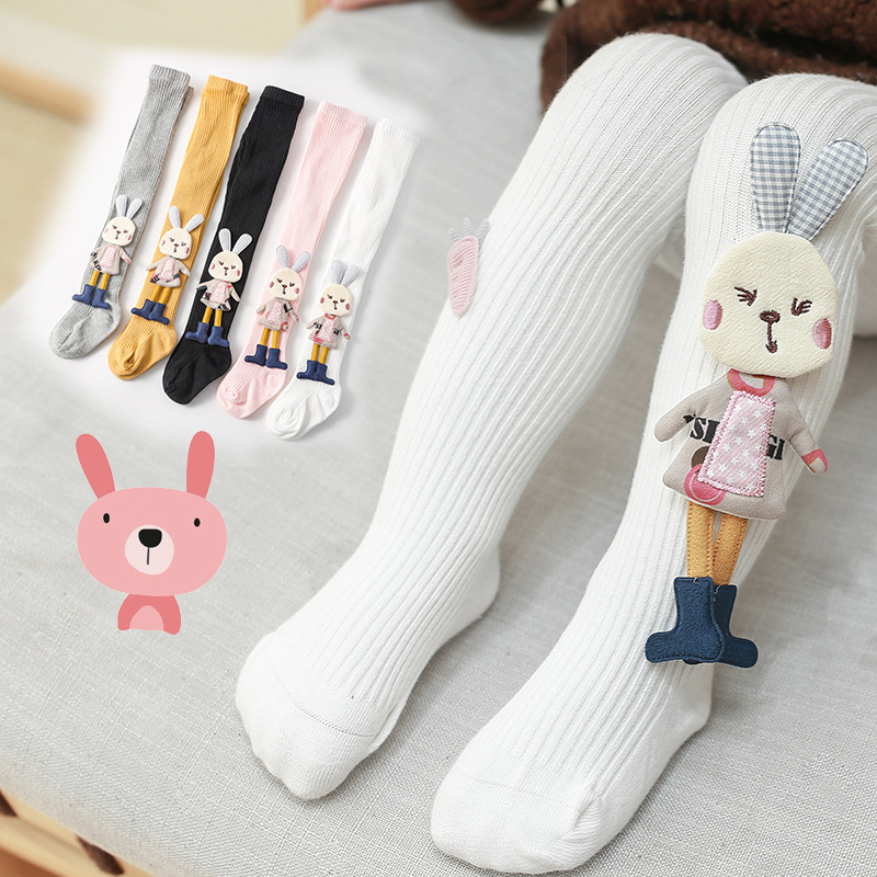 Spring Autumn Kids Knitted Children Pantyhose Cotton Double Needle Tights for Girls Cute Animal Baby Girl Winter Clothes 220615, Gray 
Spring Autumn Kids Knitted Children Pantyhose Cotton Double Needle Tights for Girls Cute Animal Baby Girl Winter Clothes 220615, Gray