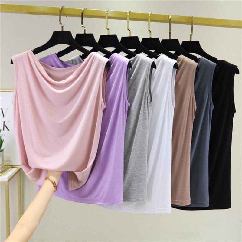 Women's Tanks & Camis Summer Style Women Tank Tops Camisoles Modal Sleeveless Shirt Loose Thin Waistcoat Undershirt Solid Crop Top Bralette, White
Women's Tanks & Camis Summer Style Women Tank Tops Camisoles Modal Sleeveless Shirt Loose Thin Waistcoat Undershirt Solid Crop Top Bralette, White