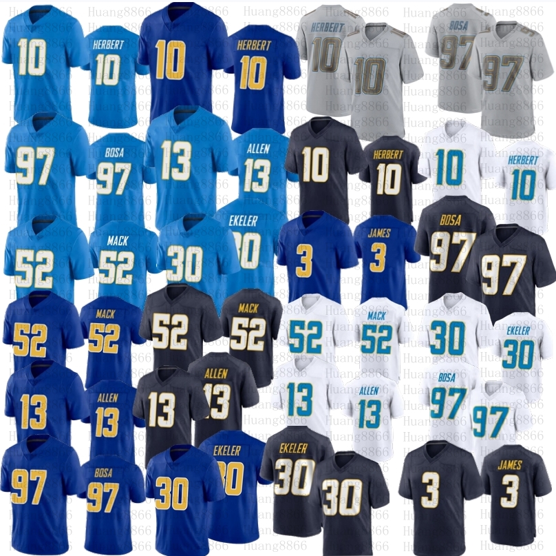 Men Women Youth Justin Herbert Joey Bosa football Chargeres Khalil Mack 27 J.C. Jackson Keenan Allen 3 Derwin James JR 30 Austin Ekeler Jersey, As 
Men Women Youth Justin Herbert Joey Bosa football Chargeres Khalil Mack 27 J.C. Jackson Keenan Allen 3 Derwin James JR 30 Austin Ekeler Jersey, As
