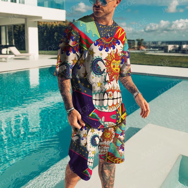 Men's Tracksuits Summer Men's T-Shirt Shorts Set 2 Pieces Casual Tracksuit Oversized Streetwear Fashion Outfit Male Sports Suit Colorful, Ts6095
Men's Tracksuits Summer Men's T-Shirt Shorts Set 2 Pieces Casual Tracksuit Oversized Streetwear Fashion Outfit Male Sports Suit Colorful, Ts6095