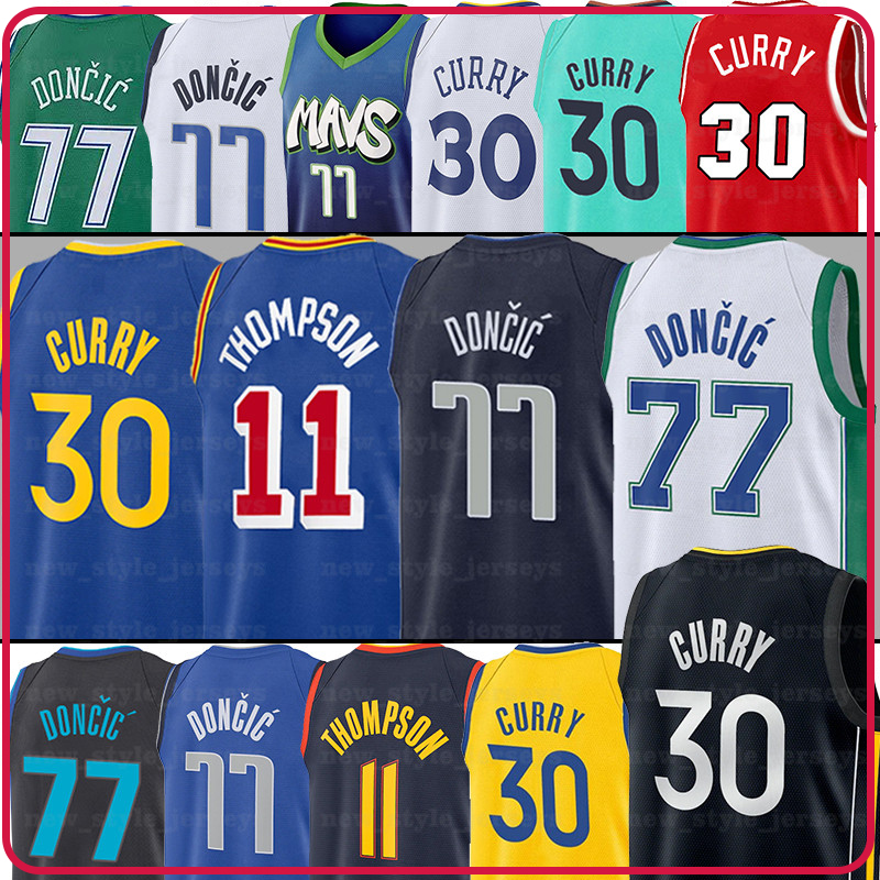 Golden State''Warriors''30 Stephen Basketball Jerseys Curry Dallas''Mavericks''77 Luka 11 Klay Doncic Thompson 75th Mvp Black Jersey, Men
Golden State''Warriors''30 Stephen Basketball Jerseys Curry Dallas''Mavericks''77 Luka 11 Klay Doncic Thompson 75th Mvp Black Jersey, Men