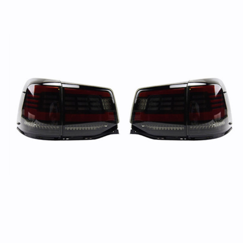 LED Tail Light For Land Cruiser 16-20 Toyota Car Taillights LED Dynamic Turn Signal Lights Reversing Brake Running Lamp
