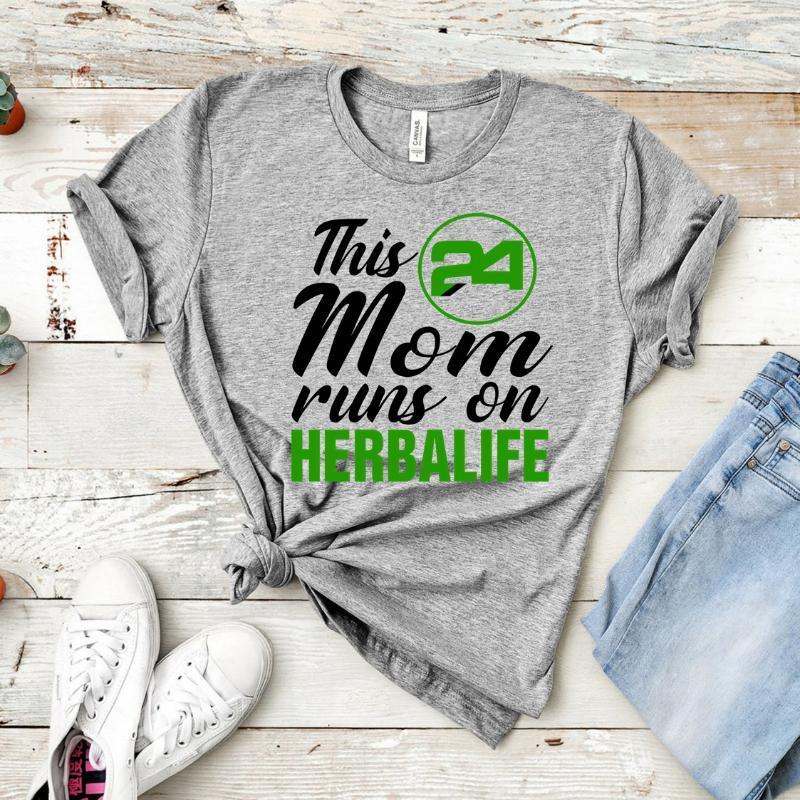 Women' T-Shirt This Mom Runs On Herbalife Shirt Funny Nutrition 24 Women Casual Shirts Harajuku Tee Hipster Tops, White
Women' T-Shirt This Mom Runs On Herbalife Shirt Funny Nutrition 24 Women Casual Shirts Harajuku Tee Hipster Tops, White