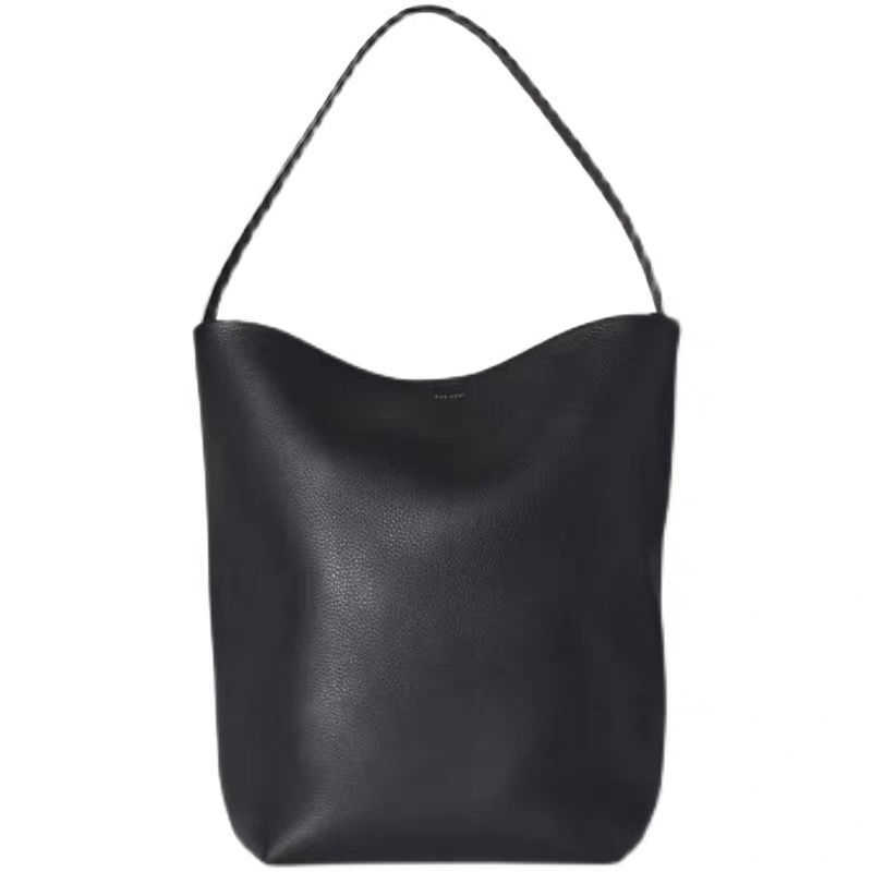 Designer The row leather large capacity tote bag n / s Park Tote Bag minimalist bucket shoulder, Dark brown medium
Designer The row leather large capacity tote bag n / s Park Tote Bag minimalist bucket shoulder, Dark brown medium