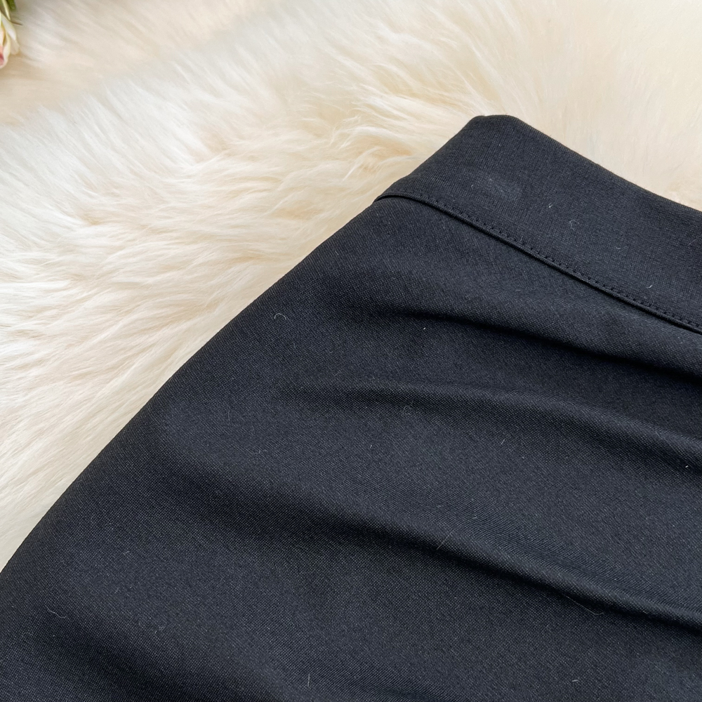 Summer new high waist bodycon tunic drapped style vent jag knee length pencil skirt plus size SMLXLXXL