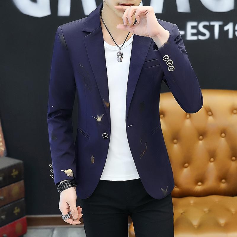 Men's Suits & Blazers Men Slim Korean Small Suit Young Personality Casual Fashion High Quality Jacket 2022 Spring And Autumn Business M-3XL, Purple
Men's Suits & Blazers Men Slim Korean Small Suit Young Personality Casual Fashion High Quality Jacket 2022 Spring And Autumn Business M-3XL, Purple