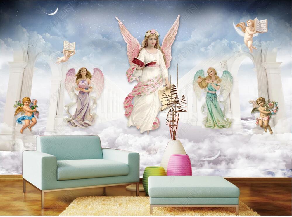 3d wallpaper custom photo mural European dream oil painting saint angel children's room background Home decoration Wallpaper for walls 3d in rolls living room, Non-woven wallpaper
3d wallpaper custom photo mural European dream oil painting saint angel children's room background Home decoration Wallpaper for walls 3d in rolls living room, Non-woven wallpaper