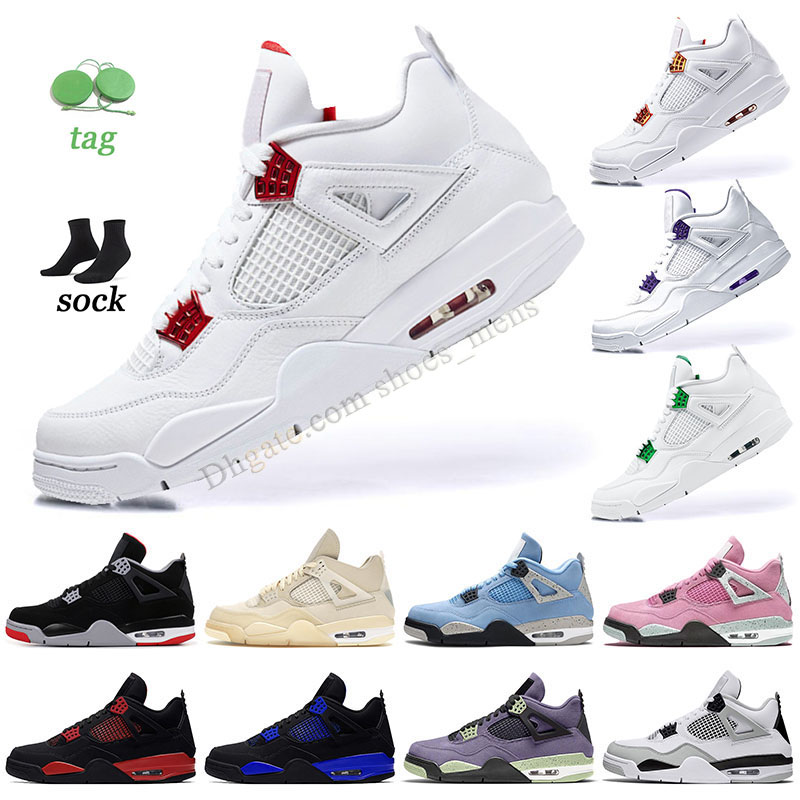 Jumpman 4 Mens Basketball Shoes Metallic Purple 4s Orange Green Red Thunder University Blue White Ment Military Black Cats Sail Shimmer Sneakers Jordam Trainers, J05 40-47 shimmer
Jumpman 4 Mens Basketball Shoes Metallic Purple 4s Orange Green Red Thunder University Blue White Ment Military Black Cats Sail Shimmer Sneakers Jordam Trainers, J05 40-47 shimmer