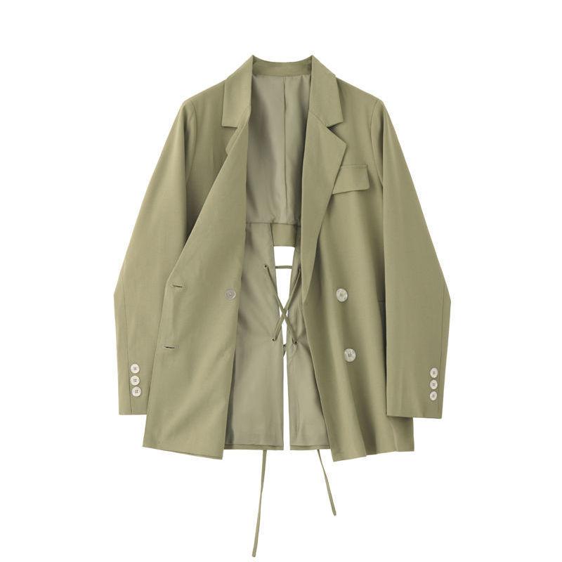 Women' Suits & Blazers Autumn Temperament Suit Jacket Female Design Sense Niche Cross Strap Casual Thin Trajes De Mujer Coat BlazerWomen, Black
Women' Suits & Blazers Autumn Temperament Suit Jacket Female Design Sense Niche Cross Strap Casual Thin Trajes De Mujer Coat BlazerWomen, Black