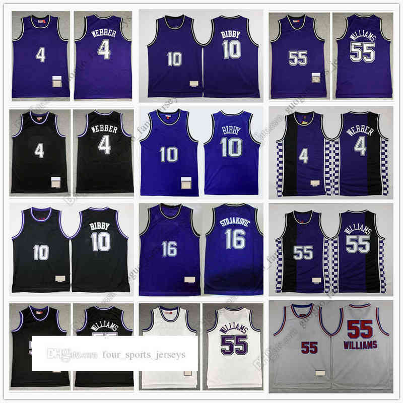Retro Mitchell and Ness Basketball Webber 10 Mike 4 Chirs Bibby stojakovic 55 Jason 16 peja Williams High Quality Jersey Size, Picture
Retro Mitchell and Ness Basketball Webber 10 Mike 4 Chirs Bibby stojakovic 55 Jason 16 peja Williams High Quality Jersey Size, Picture