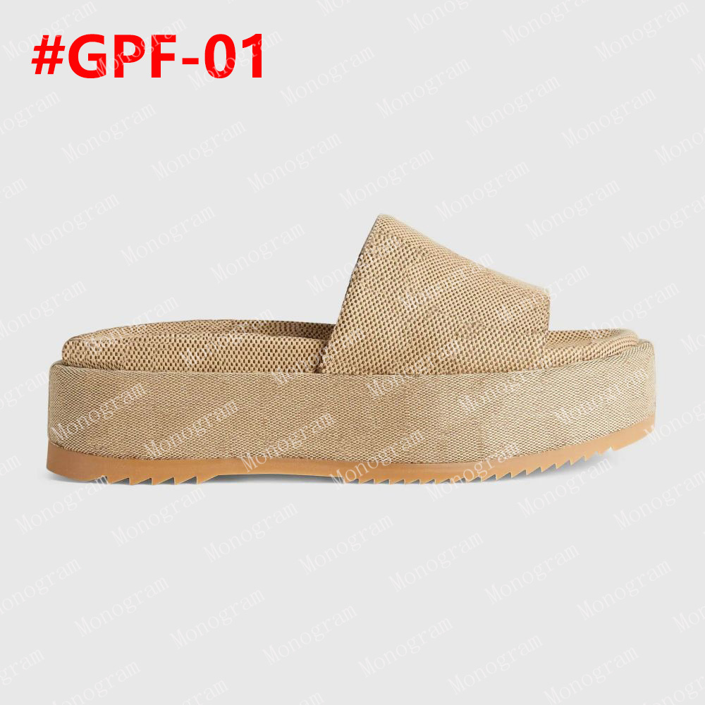 2022 Women's platform slide sandal 2.2" height slippers dubble letter beige web Platform sole rubber bottom 623212 5 colors with box and dust bag 36-42 #GPF-01, Extra shipping fee
2022 Women's platform slide sandal 2.2" height slippers dubble letter beige web Platform sole rubber bottom 623212 5 colors with box and dust bag 36-42 #GPF-01, Extra shipping fee