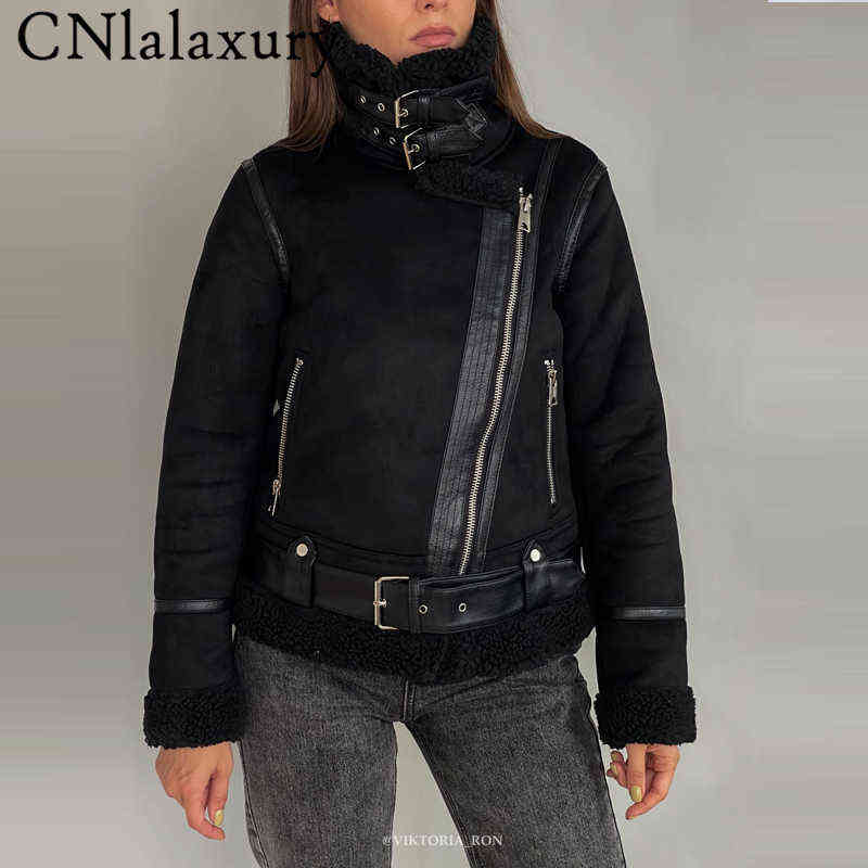 2022 New Winter Streetwear Women Suede Jacket Winter Jacket Thick Warm Faux Lamb Leather Jackets Female Loose Motorcycle Runaway J220727, Camel
2022 New Winter Streetwear Women Suede Jacket Winter Jacket Thick Warm Faux Lamb Leather Jackets Female Loose Motorcycle Runaway J220727, Camel