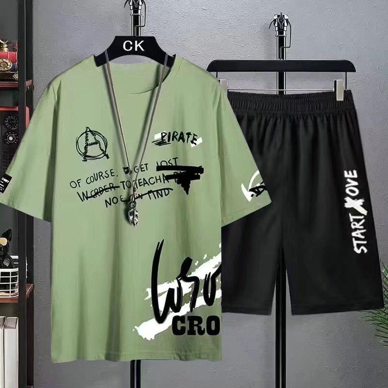 Men's Tracksuits Summer Men Tracksuit Casual Harajuku Sets T-shirt Shorts Two Pieces 2022 Men's Running Sport Suit Fashion Printed Cloth, Ptz005white
Men's Tracksuits Summer Men Tracksuit Casual Harajuku Sets T-shirt Shorts Two Pieces 2022 Men's Running Sport Suit Fashion Printed Cloth, Ptz005white