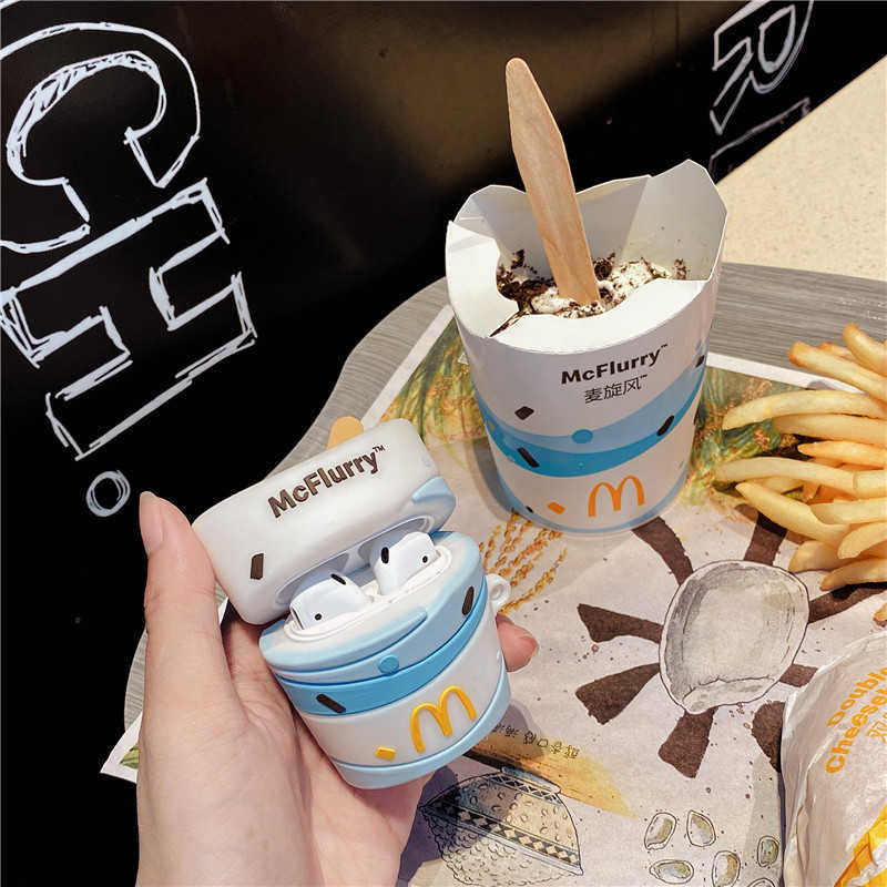 McFlurry Case for AirPods 1 2 3rd new Pro Ice Cream Soft Silicone Wireless Bluetooth Earphone Protect Cover Coque Accessories
McFlurry Case for AirPods 1 2 3rd new Pro Ice Cream Soft Silicone Wireless Bluetooth Earphone Protect Cover Coque Accessories