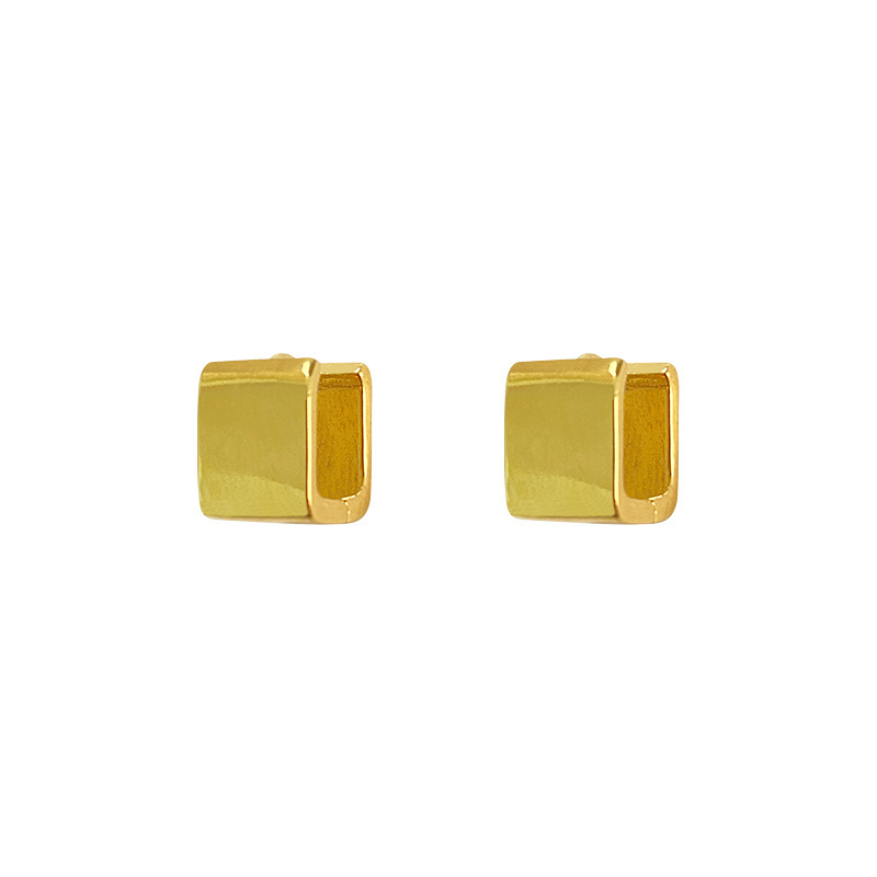 Korean Version Of The Simple Square Ear Stud Buckle Personality Temperament Indifferent Geometric Unique Fashion All-Match Jewelry
Korean Version Of The Simple Square Ear Stud Buckle Personality Temperament Indifferent Geometric Unique Fashion All-Match Jewelry