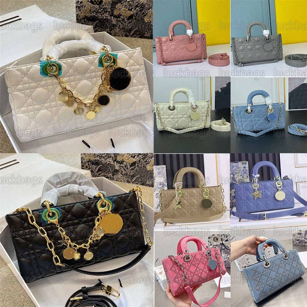 Luxury Designer LADYs D-JOY BAG Cannage leather with Diamond Motif Handbag High Quality Brand purse CrossBody 81Ji#, Customize
Luxury Designer LADYs D-JOY BAG Cannage leather with Diamond Motif Handbag High Quality Brand purse CrossBody 81Ji#, Customize