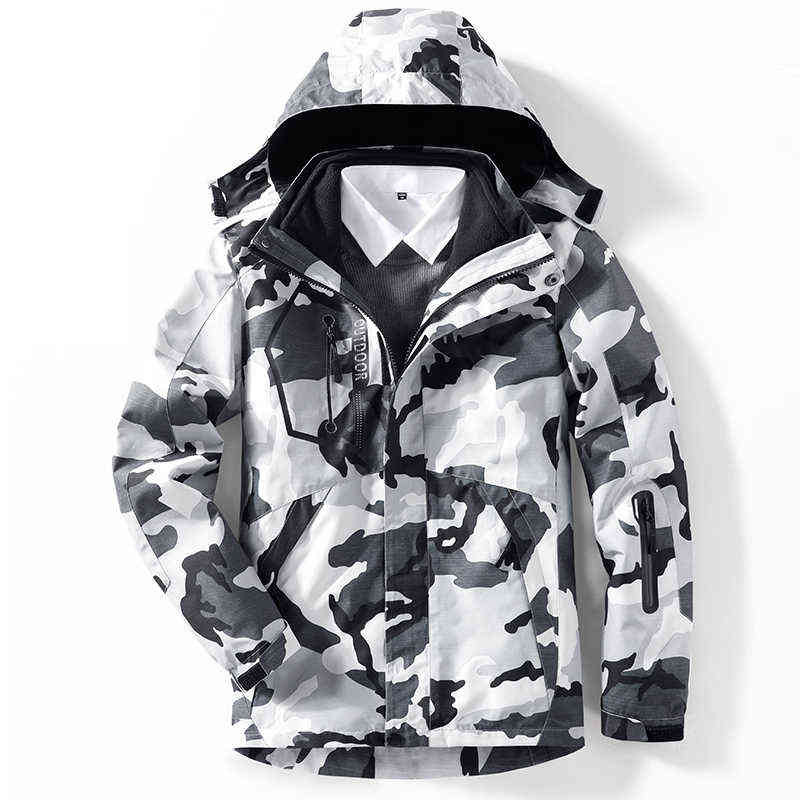 Women's Winter 3in1 Fleece Outdoor Hiking Jackets Waterproof Windbreaker Climbing Camping Trekking Hunting Fishing Mountain Coat T220811, Camouflage black
Women's Winter 3in1 Fleece Outdoor Hiking Jackets Waterproof Windbreaker Climbing Camping Trekking Hunting Fishing Mountain Coat T220811, Camouflage black