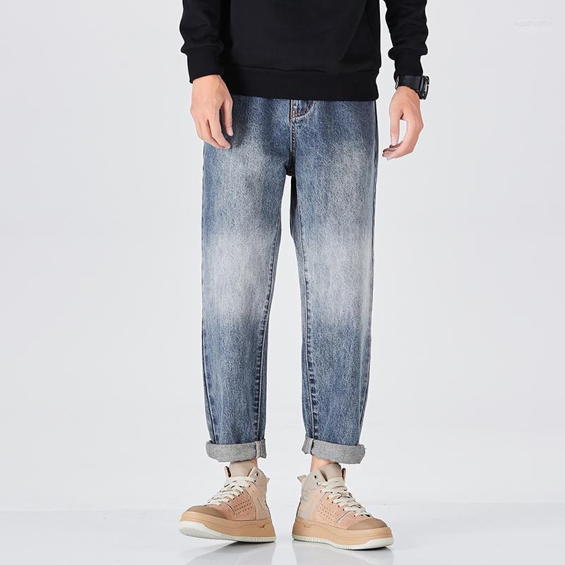 Men's Jeans Men Loose Baggy Pants Wide Leg Man Trousers Wash Blue Fashion Streetwear Male Harem Pant Denim HLK8623Men's Heat22
Men's Jeans Men Loose Baggy Pants Wide Leg Man Trousers Wash Blue Fashion Streetwear Male Harem Pant Denim HLK8623Men's Heat22