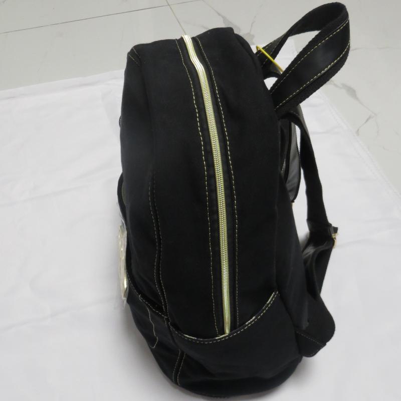 Backpack Est Canvas Large Capacity Bag Stitching Golden Plated Metal Super Black Unisex
Backpack Est Canvas Large Capacity Bag Stitching Golden Plated Metal Super Black Unisex