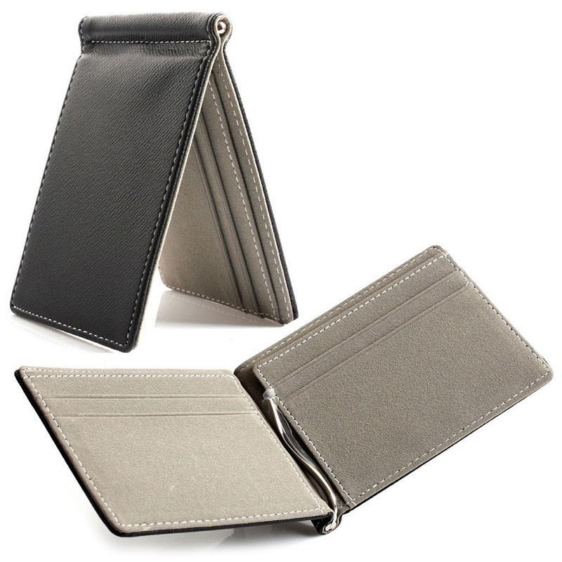 Money Clips Faux Leather Slim Men Wallet Clip Contract Color Simple Design Burnished Edges Brand Bifold WalletsMoney
Money Clips Faux Leather Slim Men Wallet Clip Contract Color Simple Design Burnished Edges Brand Bifold WalletsMoney