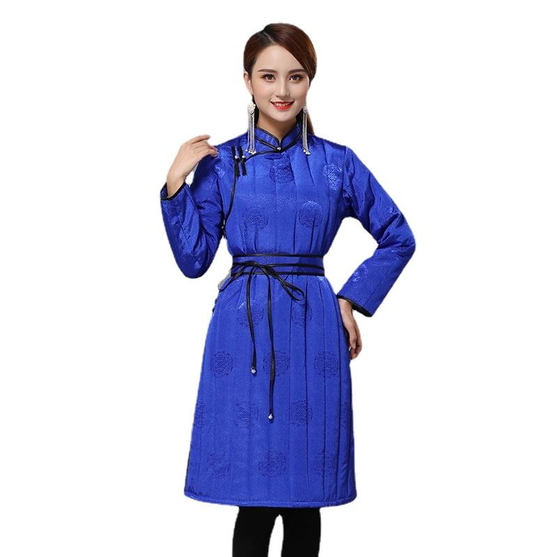Ethnic Clothing Winter Mongolian Traditional For Women Mid-length Dress Quilted Padding Coat Chinese Style Mongolia Costume FemaleEthnic
Ethnic Clothing Winter Mongolian Traditional For Women Mid-length Dress Quilted Padding Coat Chinese Style Mongolia Costume FemaleEthnic