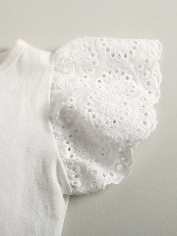 Toddler Girls Schiffy Panel Tee & Pinafore Shorts SHE