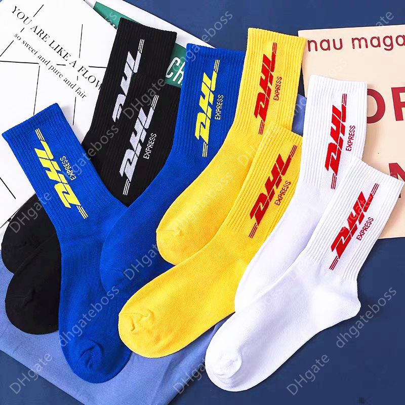Unisex Mens Crew Cotton Dhl Express Hip Hop Socks Vetements Style Letter Print Hipster Men Woman Skaterboard Fashion Sock 
Unisex Mens Crew Cotton Dhl Express Hip Hop Socks Vetements Style Letter Print Hipster Men Woman Skaterboard Fashion Sock