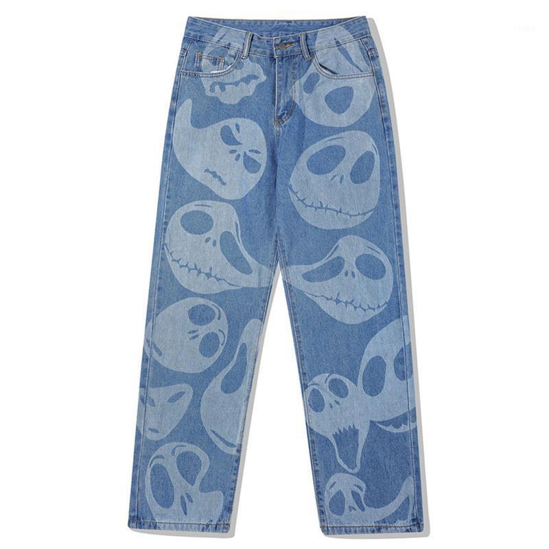 Men's Jeans 2022 Men Hip Hop Streetwear Skeleton Full Print Vintage Washed Denim Pants Spring Harajuku Casual Baggy Straight Trousers, Black
Men's Jeans 2022 Men Hip Hop Streetwear Skeleton Full Print Vintage Washed Denim Pants Spring Harajuku Casual Baggy Straight Trousers, Black