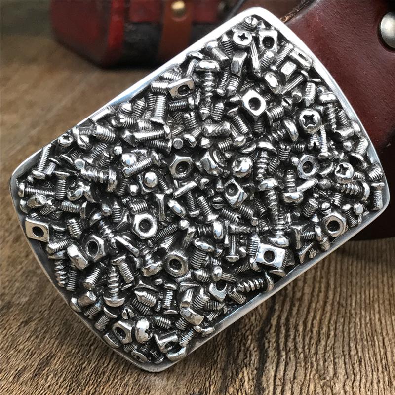Belts Metal Belt Buckle Jeans Men Leather Genuine Ceinture Homme Thick Men's Strap For MBT0497Belts, Black
Belts Metal Belt Buckle Jeans Men Leather Genuine Ceinture Homme Thick Men's Strap For MBT0497Belts, Black