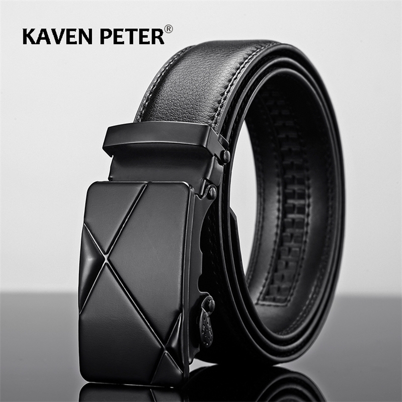 Men Leather Belt Metal Automatic Buckle Brand High Quality Luxury Belts for Men Famous Work Business Black Brown Cowskin Strap 220811
Men Leather Belt Metal Automatic Buckle Brand High Quality Luxury Belts for Men Famous Work Business Black Brown Cowskin Strap 220811