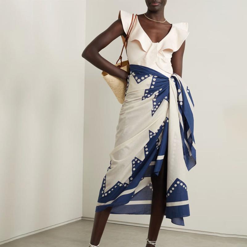 Women' Swimwear Paste Pink Ruffle One Piece Swimsuit And CoverUp High Waist V Neck Sexy Slim Backless Bikini Ladies 2022 Summer Fashion Bea, Blue
Women' Swimwear Paste Pink Ruffle One Piece Swimsuit And CoverUp High Waist V Neck Sexy Slim Backless Bikini Ladies 2022 Summer Fashion Bea, Blue